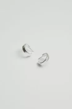 Image of Sterling Silver 925 Small Polished Hoop Earrings