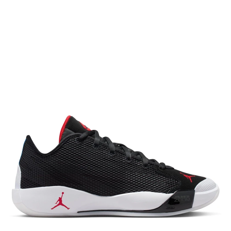 Image of Air Jordan Mens Luka 77 Basketball Trainers Black/Red male 9 (43)
