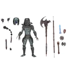 Image of Predator 2 Warrior Predator Ultimate 7" scale Action Figure 30th Anniversary Collection