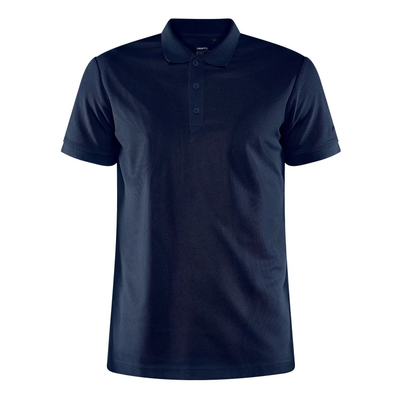 Image of Craft CRAFT Men Core Unify Polo Shirt in Dark Navy Size: Small Dark Navy S Male 5063377069884