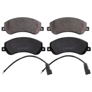 Image of Brake Pad set 16637 by Febi Bilstein Front Axle
