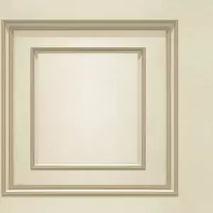 Image of Wallpaper 39006 Forbidden Fruit Panel Cream/Gold Full Roll - Belgravia