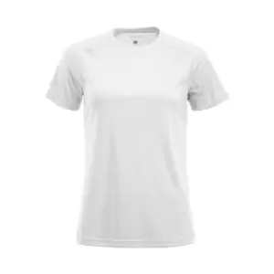 Image of Clique Womens/Ladies Premium Active T-Shirt (XL) (White)