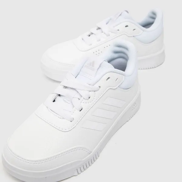 Image of adidas white tensaur sport 2.0 Junior trainers White UK 1 (EU 33)