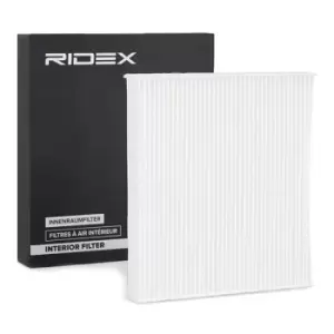 Image of RIDEX Pollen filter 424I0324 Filter, interior air,Cabin filter FORD,TRANSIT MK-7 Kasten,TRANSIT MK-7 Bus,TRANSIT MK-7 Pritsche/Fahrgestell