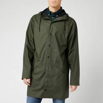 Image of Rains Long Jacket - Green - S/M