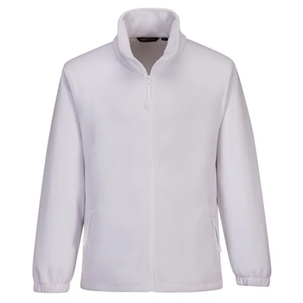 Image of Portwest Mens Aran Fleece F205WHRM Colour: White