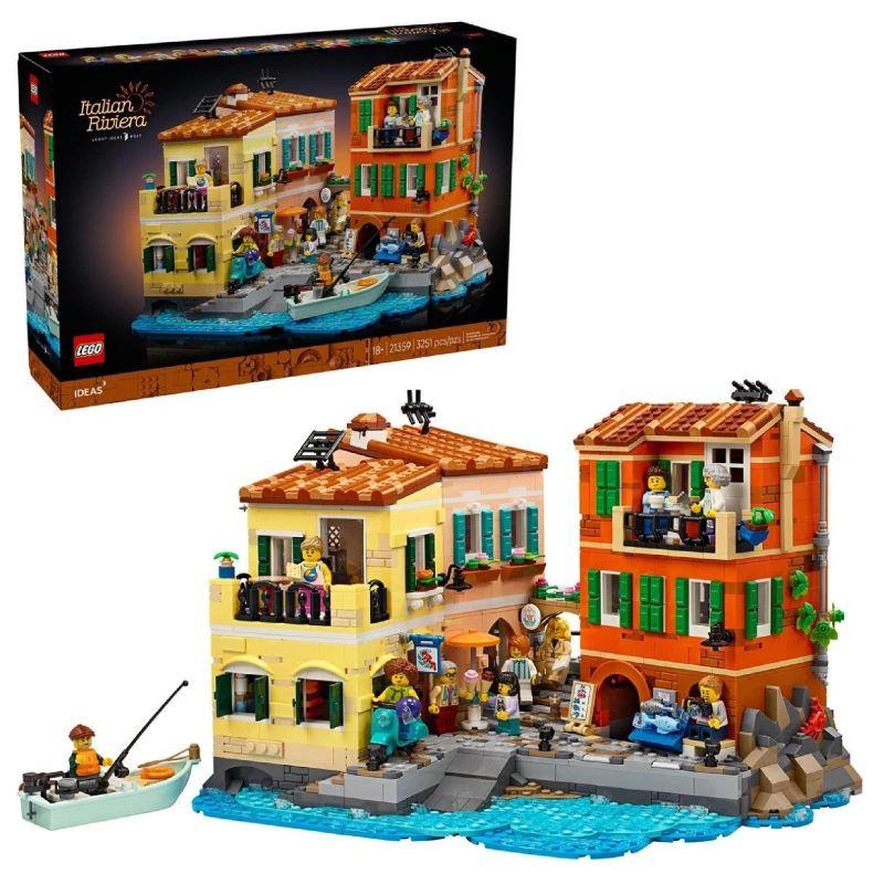 Image of Lego LEGO Ideas The Italian Riviera - 21359 Multi - LEGO Multi BV72801