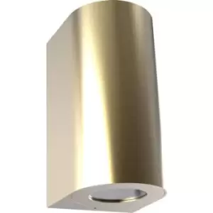 Image of Nordlux Canto Maxi 2 49721035 Outdoor wall light GU10 56 W Brass