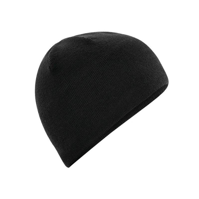 Image of Beechfield Beechfield Men Active Performance Beanie in Black One Size Male 5063377393828