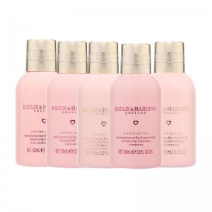 Image of Baylis Harding Rose Prosecco Fizz Gift Set 100ml 5 Piece