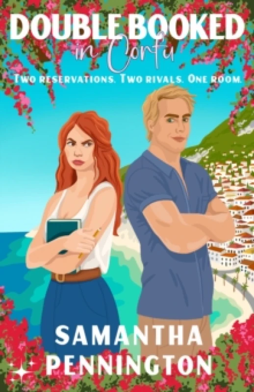 Image of Double Booked in Corfu : TikTok made me buy it! An enemies to lovers summer romance Paperback / softback