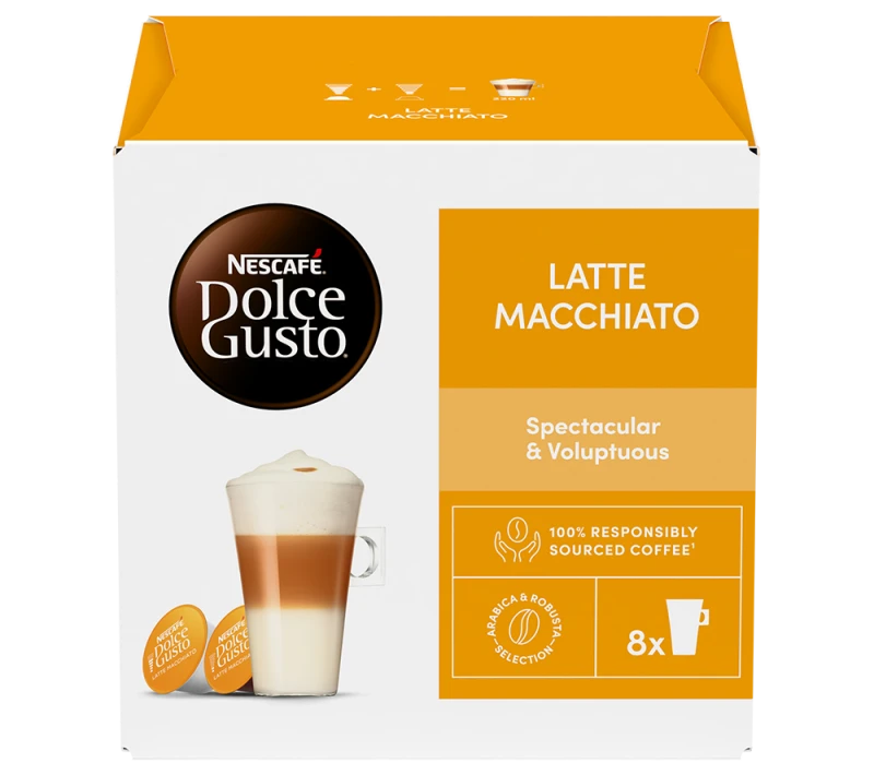 Image of Nescafe Dolce Gusto Latte Macchiato - Pack of 8 7613037505641