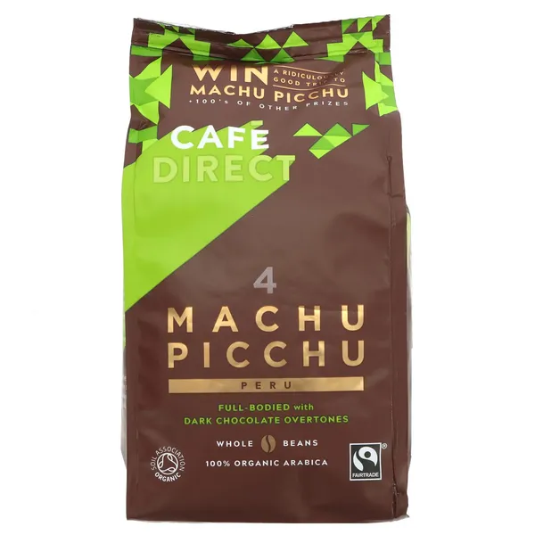 Image of Cafe Direct Machu Picchu Peru Beans Coffee 227g