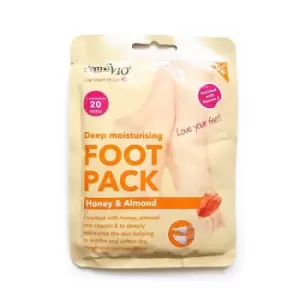 Image of Honey and Almond Deep Moisturising Foot Pack