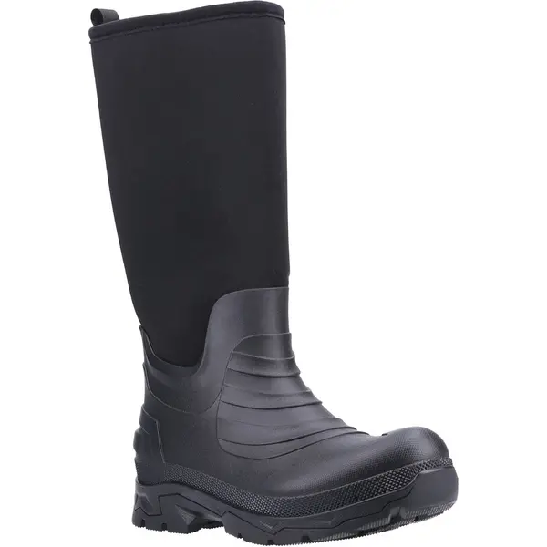 Image of Cotswold Mens Kenwood Tall Neoprene Wellington Boots Wellies - UK 9