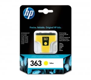 Image of HP 363 Yellow Ink Cartridge