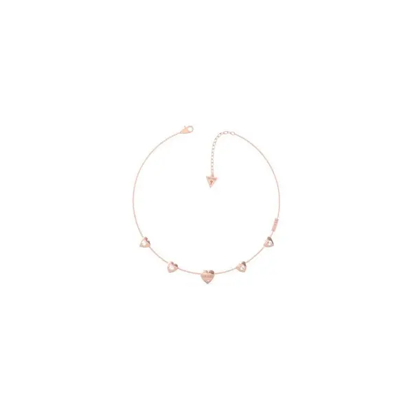 Image of Guess Jewellery Guess Is For Lovers 16-18'' Multi Heart Chai