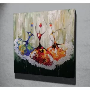 Image of KC043 Multicolor Decorative Canvas Painting