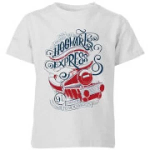 Image of Harry Potter Hogwarts Express Kids T-Shirt - Grey - 5-6 Years