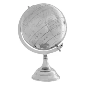 Image of 59cm Large Silver Globe