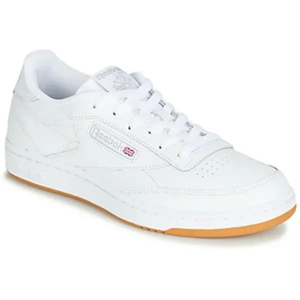 Image of Reebok Classic CLUB C J girls's Children's Shoes (Trainers) in White,5,5.5,3.5 kid,2