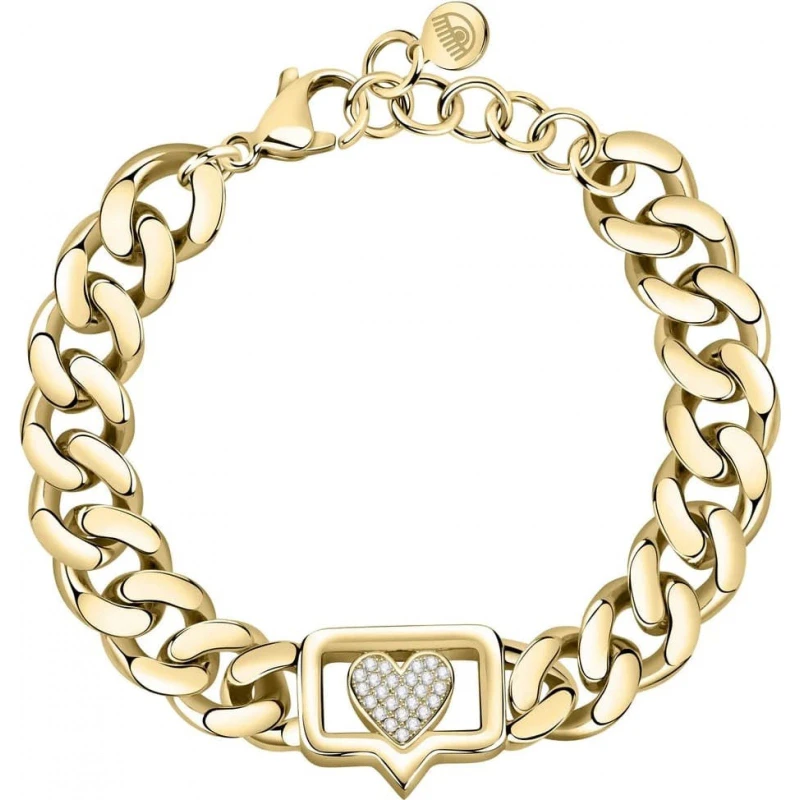 Image of Chiara Ferragni Womens J19AUW10 Bracelet in Gold Gold Female One Size