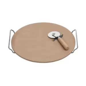 Image of Premier Housewares Pizza Stone and Cutter Set