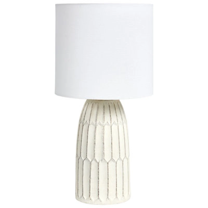 Image of Beliani Table Lamp Belihul Ceramic Off-White