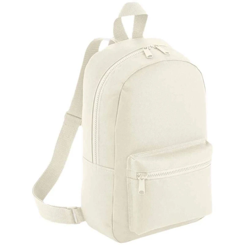 Image of Bagbase Mens Essential Fashion Mini Backpack in Natural Natural Male
