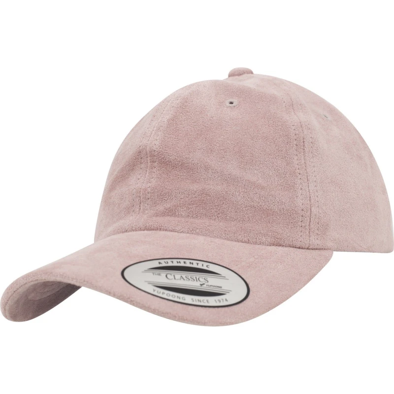 Image of Flexfit by Yupoong Low Profile Velours Cap in Rose Rose Unisex One Size