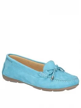 Image of Hush Puppies Maggie Brogue - Teal, Size 5, Women