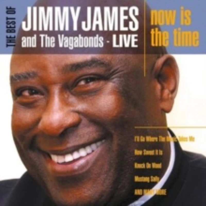 Image of The best of Jimmy James & Vagabonds live: Now is the time CD / Box Set with DVD