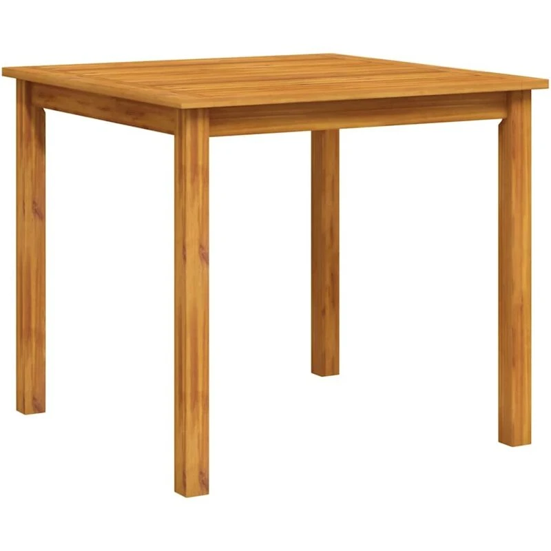 Image of VIDAXL Garden Table 85x85x74cm Solid Acacia Wood Vidaxl 8719883804897