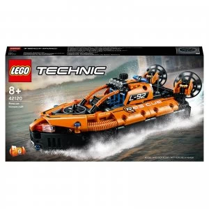 Image of LEGO Technic: Rescue Hovercraft 2 in 1 Building Set (42120)