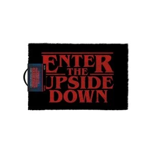 Image of Enter The Upside Down Stranger Things Doormat