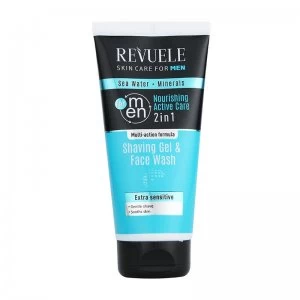 Image of Revuele Seawater & Minerals Shaving Gel & Face Wash 150ml