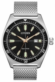 Image of Citizen Mens Brycen Eco-Drive Stainless Steel AW1590-55E Watch