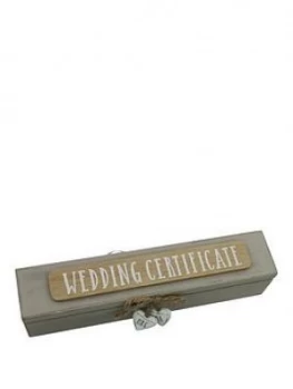 Image of Wedding Certificate Holder, One Colour, Women