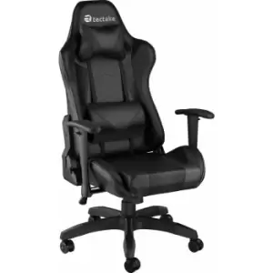 Image of Gaming chair Stealth - office chair, desk chair, computer chair - Black - black