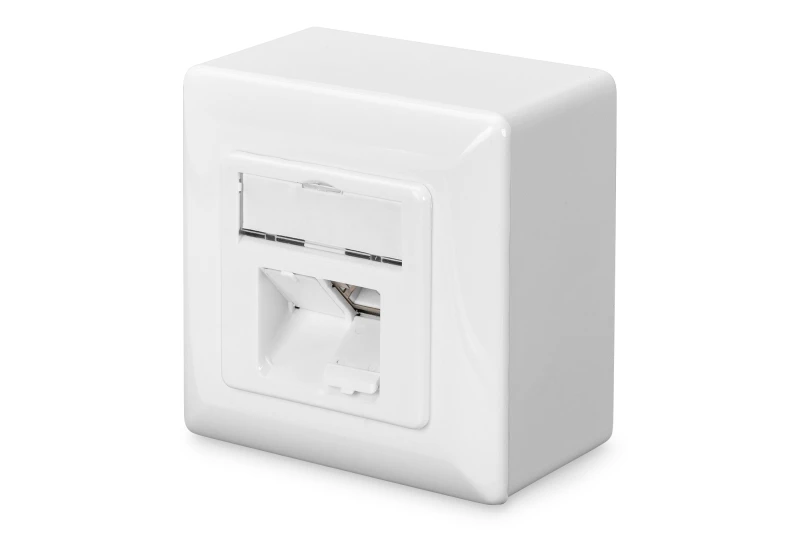 Image of Digitus CAT 6. Class E. wall outlet. shielded. surface mount