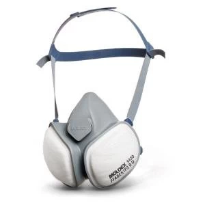 Image of Moldex ABEK1P3R Half Mask with Pleated Filter Technology White Ref