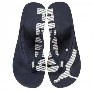 Image of Puma Epic V2 Flip Flops - PEACOAT/WHITE