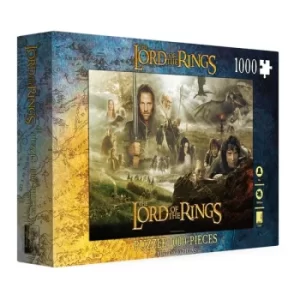 Image of Lord of the Rings Jigsaw Puzzle Poster (1000 pieces)