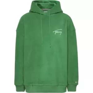 Image of Tommy Jeans Tjw Ovrszd Wntrzd Signature Hood - Green