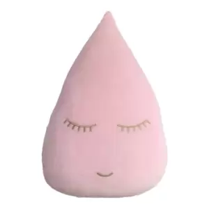 Image of Blush Drop Kids Embroidered Cushion Blush