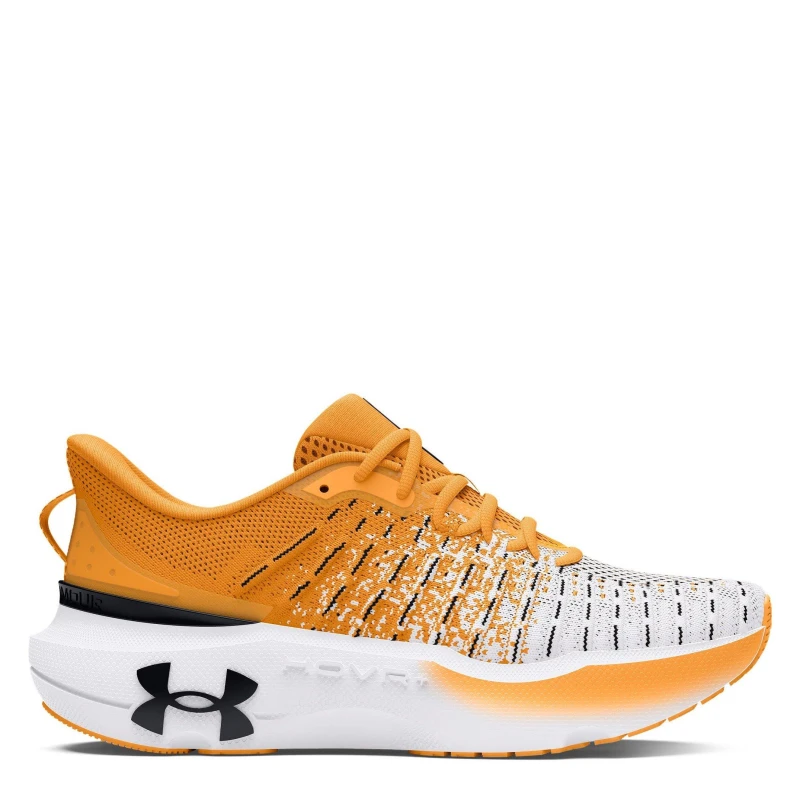 Image of Under Armour Womens Infinite Elite We Run Neutral Road Running Shoes Orange female 3.5 (36.5)