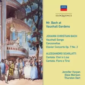 Image of Mr Bach at Vauxhall Gardens by Johann Sebastian Bach CD Album