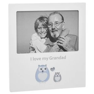 Image of Cut Out Owl Frame Love Grandad