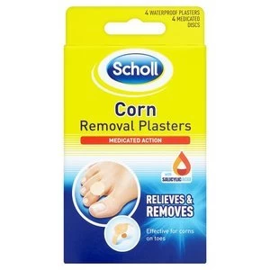 Image of Scholl Corn Removal Waterproof Plasters